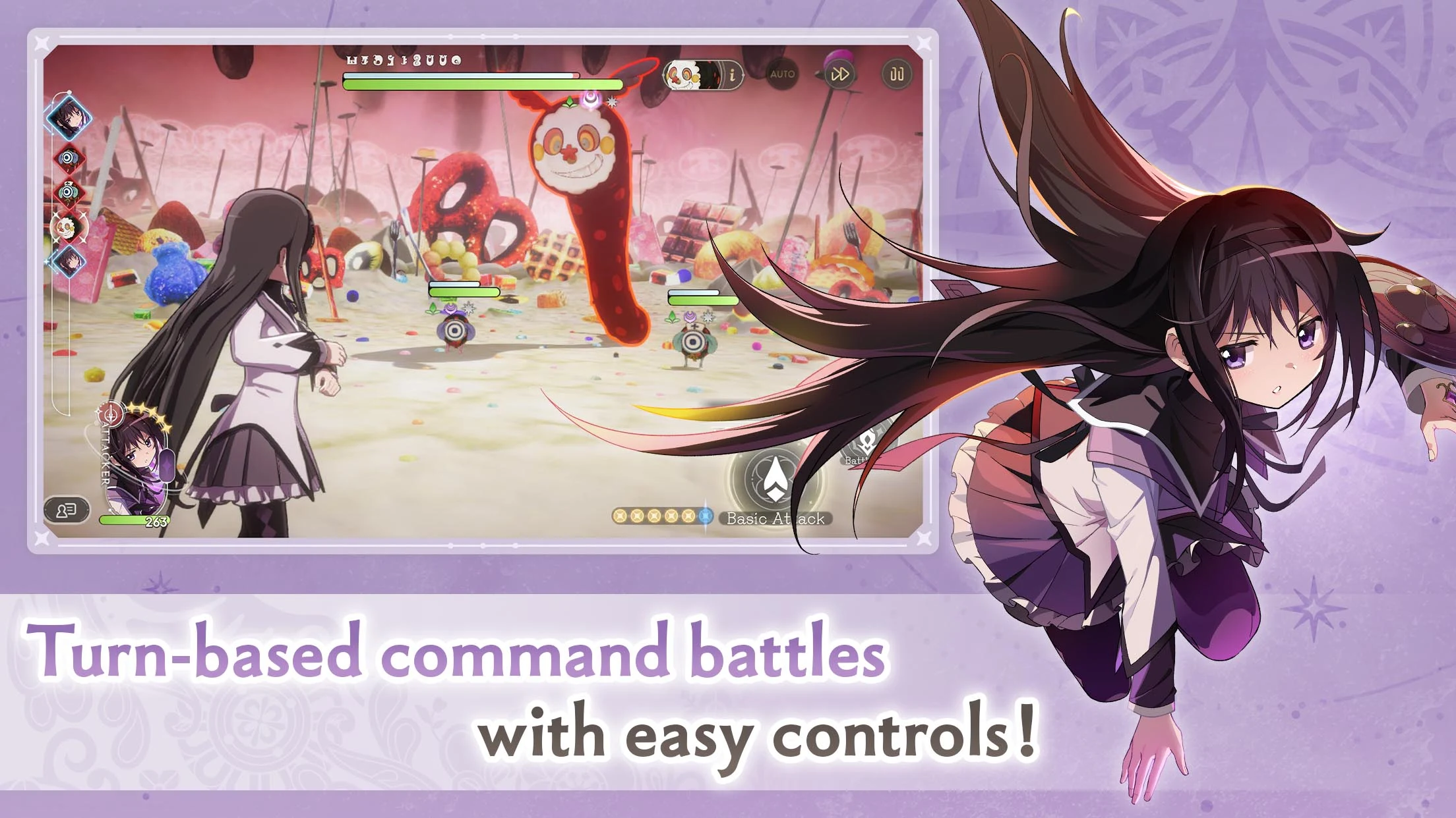 Madoka Magica Magia Exedra screenshot
